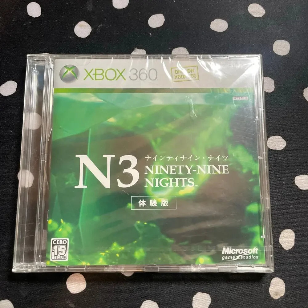 N3 Ninety-Nine Nights Japanese Trial Version Xbox 360 Sealed